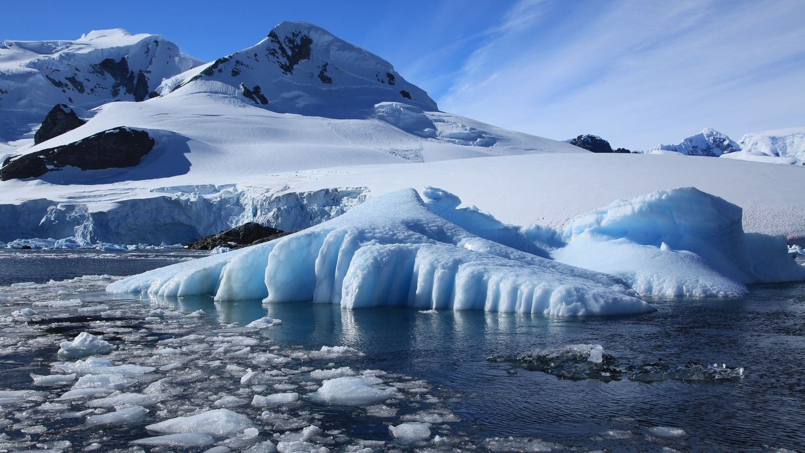 Iceberg in Paradise Harbour, Antarctica